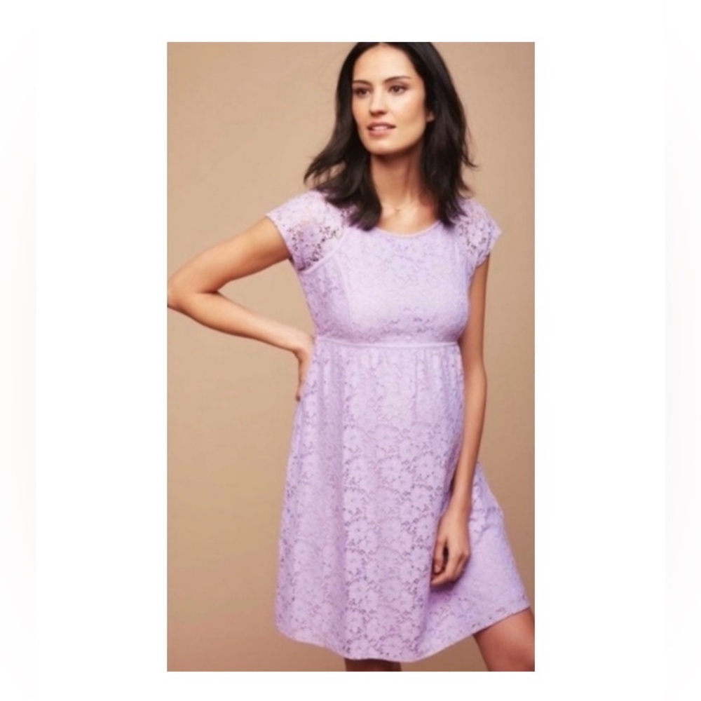 💜 Lavender Motherhood Maternity Dress 💜